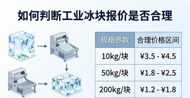 蔡甸工业冰块价格透明化 用户采购不踩坑
