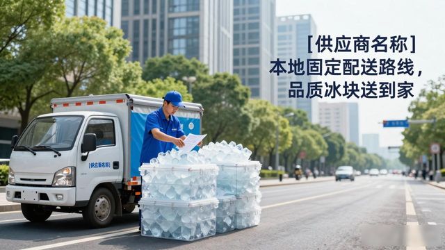 蔡甸食用冰块订购全攻略，品质保障送到家