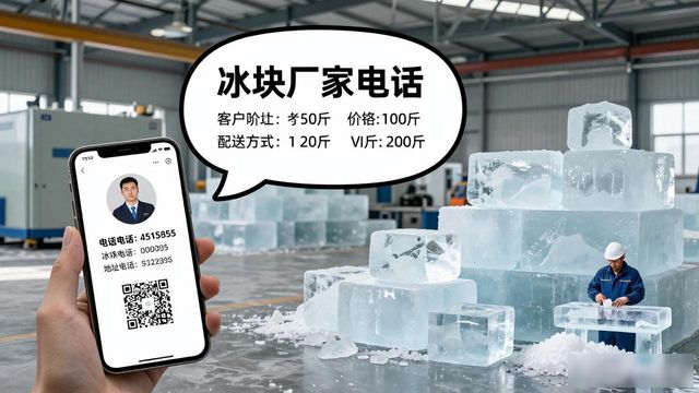 蔡甸降温大冰块厂电话怎么找？看完这篇就懂了